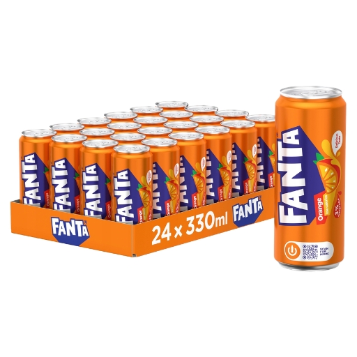 Fanta Orange 330 ml view 2